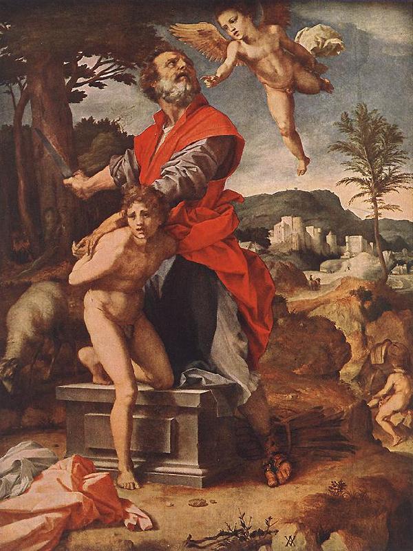 Andrea del Sarto The Sacrifice of Abraham